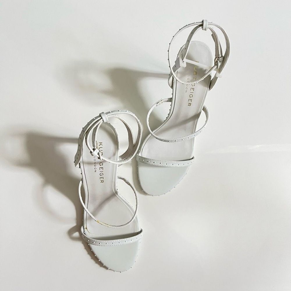 KURT‎ GEIGER LONDON Portia Drench Stud Embellished Strappy Sandals